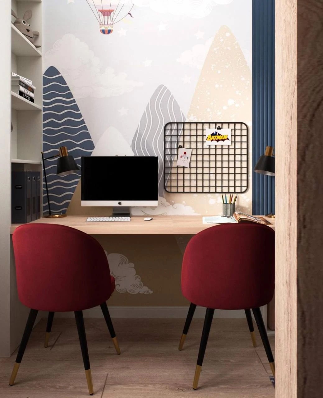 Комната 15,5 кв.м для двух мальчиков.