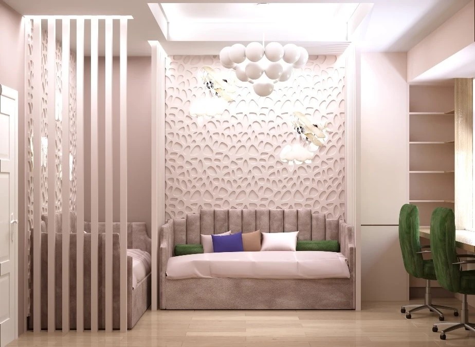 Дизайн детской комнаты для девочки