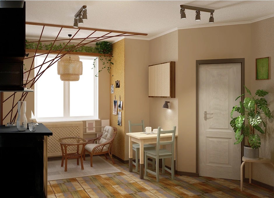 Квартира в Юнтолово «Внутренний огонь»