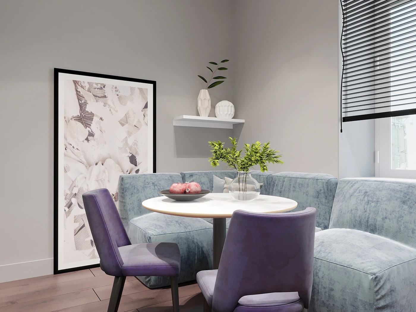 Kitchen аnd hallway minimalism