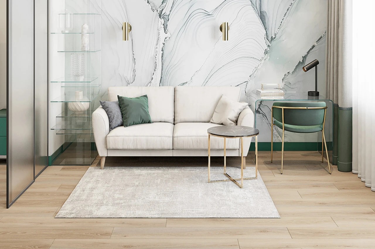 LIVING ROOM WITH BED ZONE