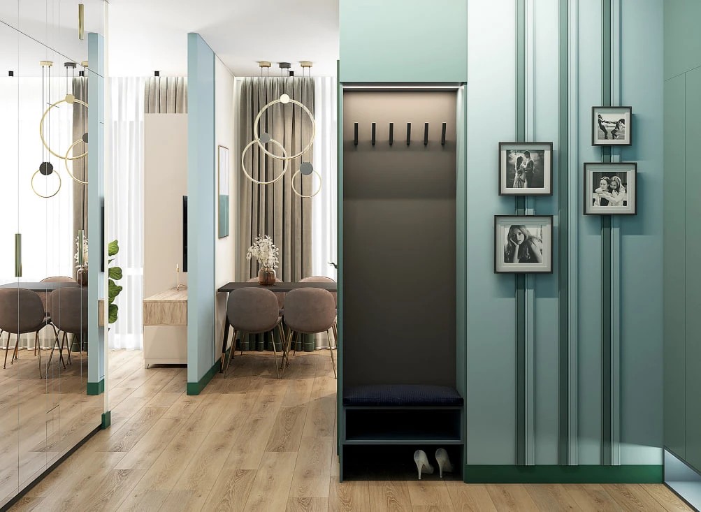 LIGHT BLUE ENTERING ZONE