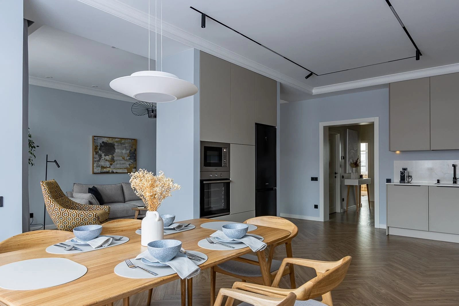 Квартира в светлых тонах