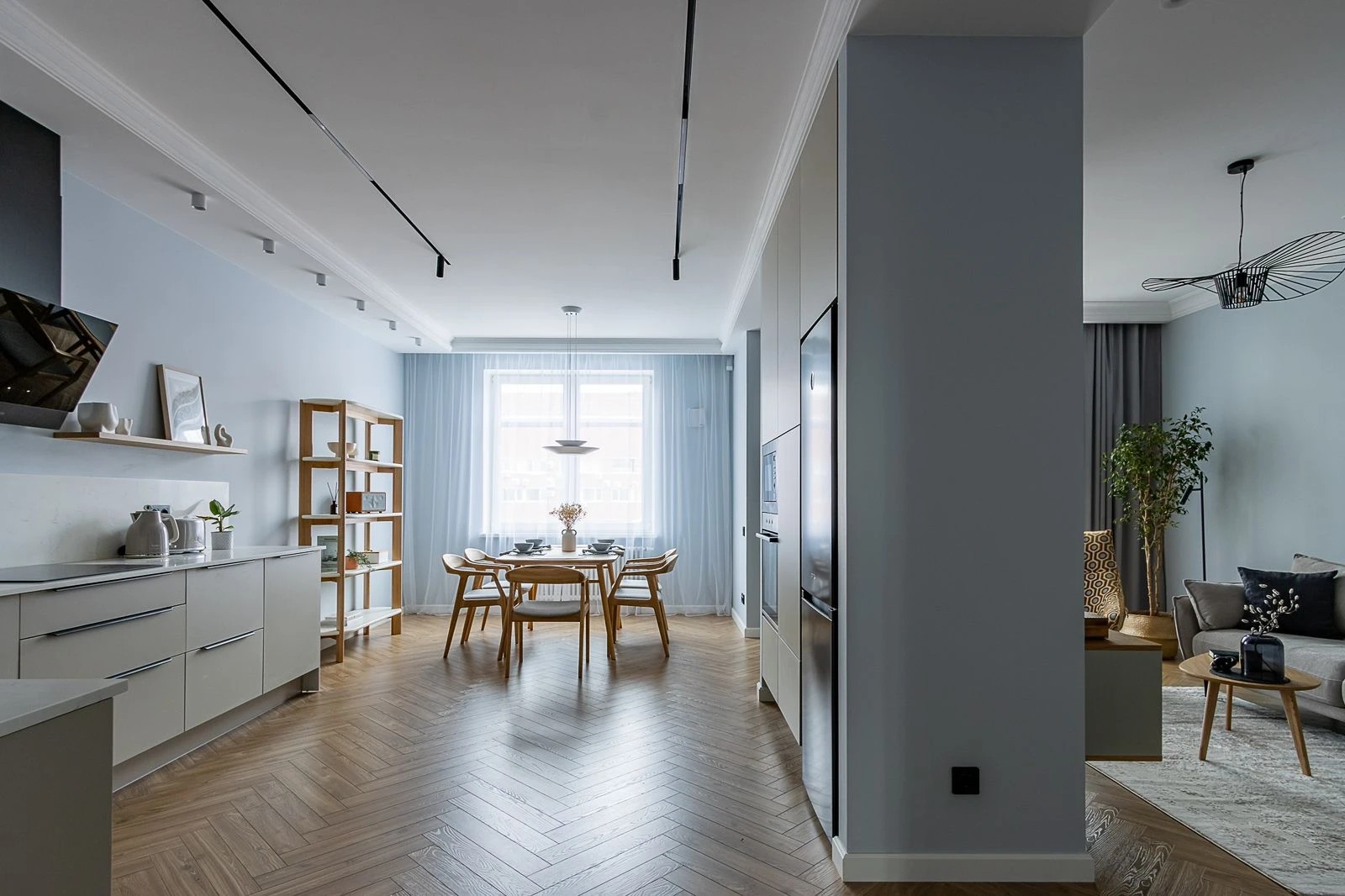 Квартира в светлых тонах