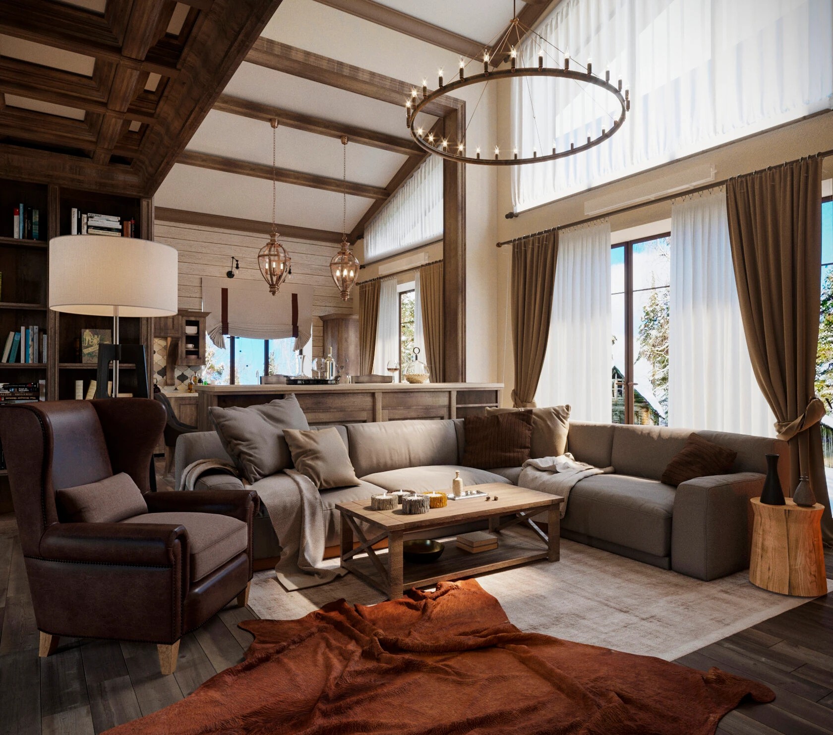 Дом в поселке миллионеров