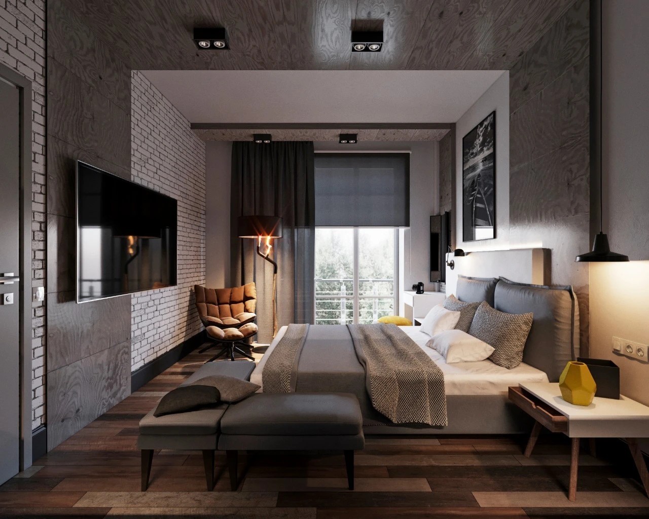 Квартира в стиле Лофт