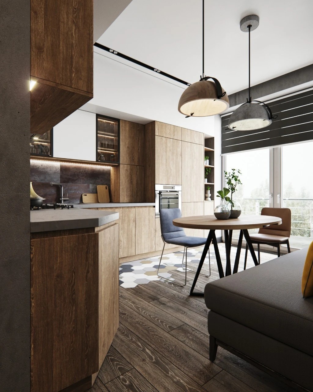 Квартира в стиле Лофт