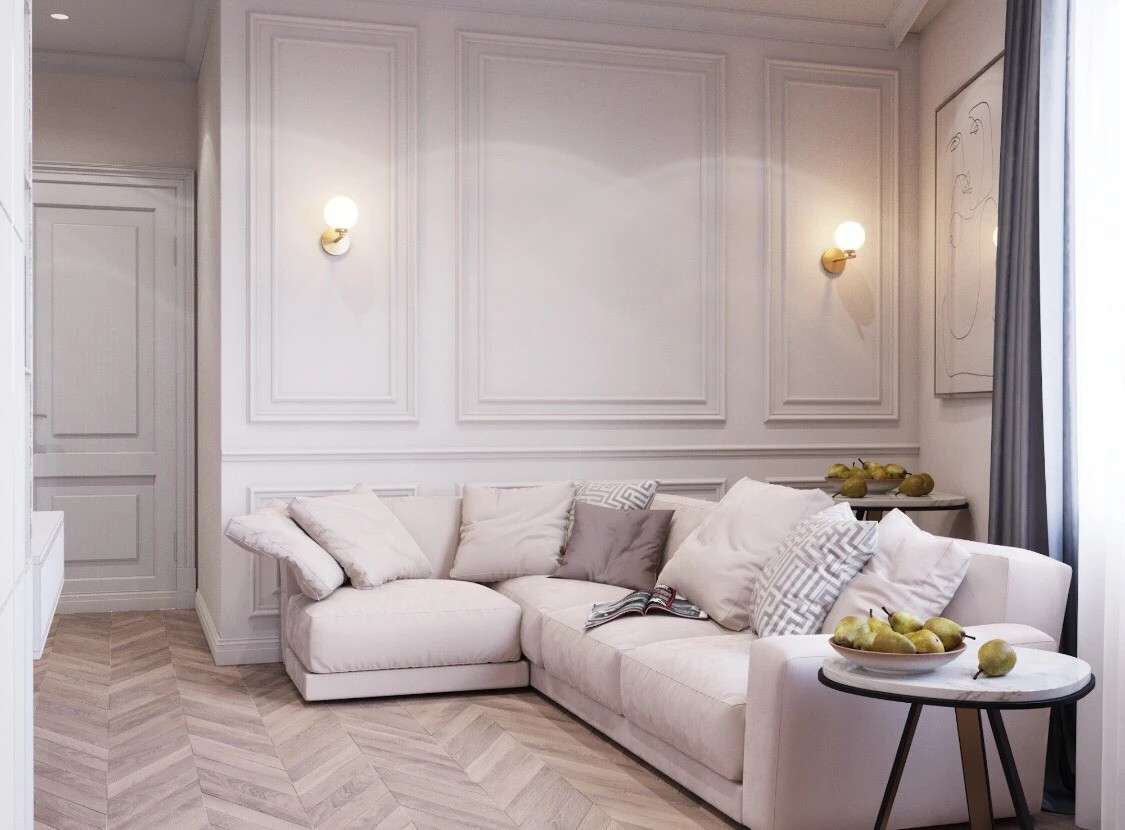 Квартира в светлых тонах