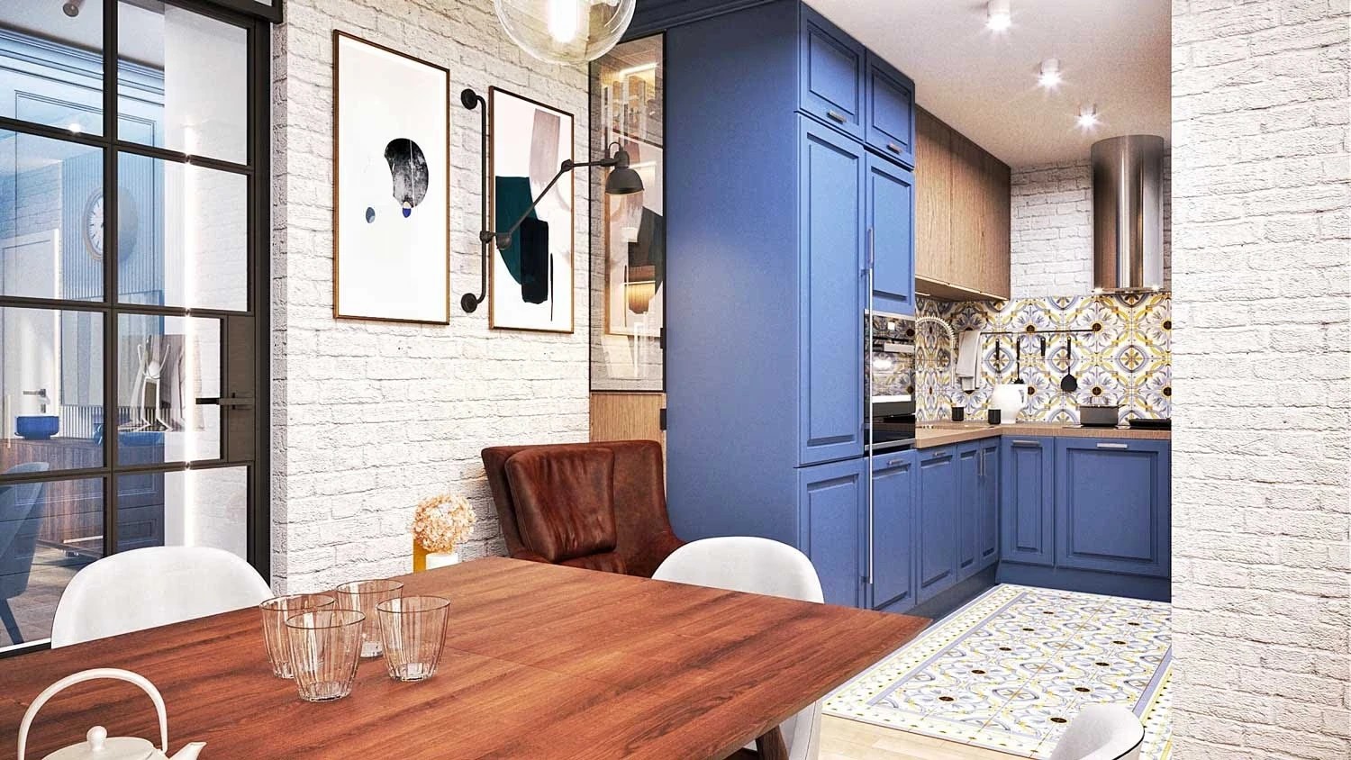 Трёхкомнатная квартира на ул. Парашютная