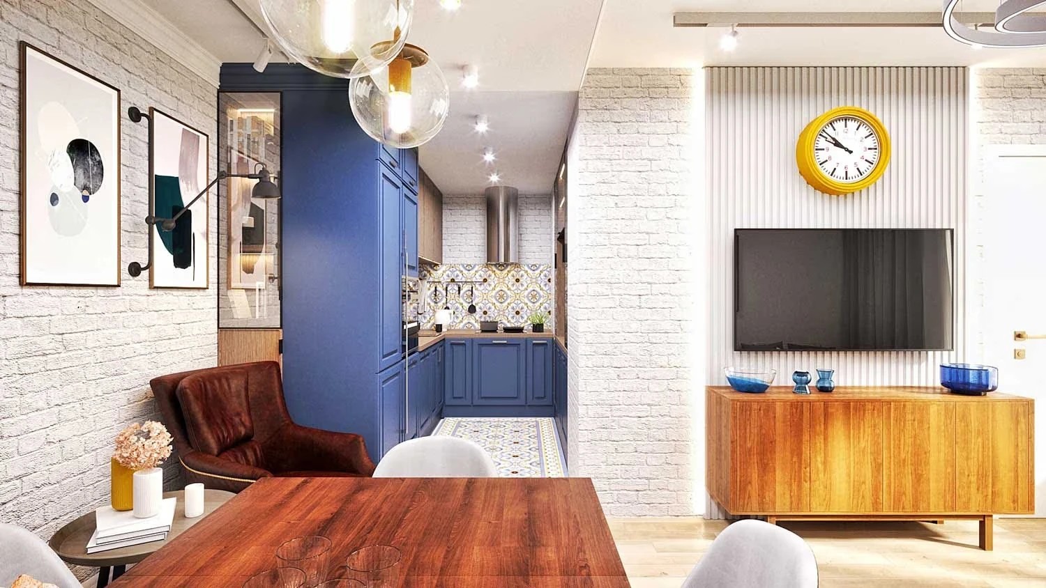 Трёхкомнатная квартира на ул. Парашютная