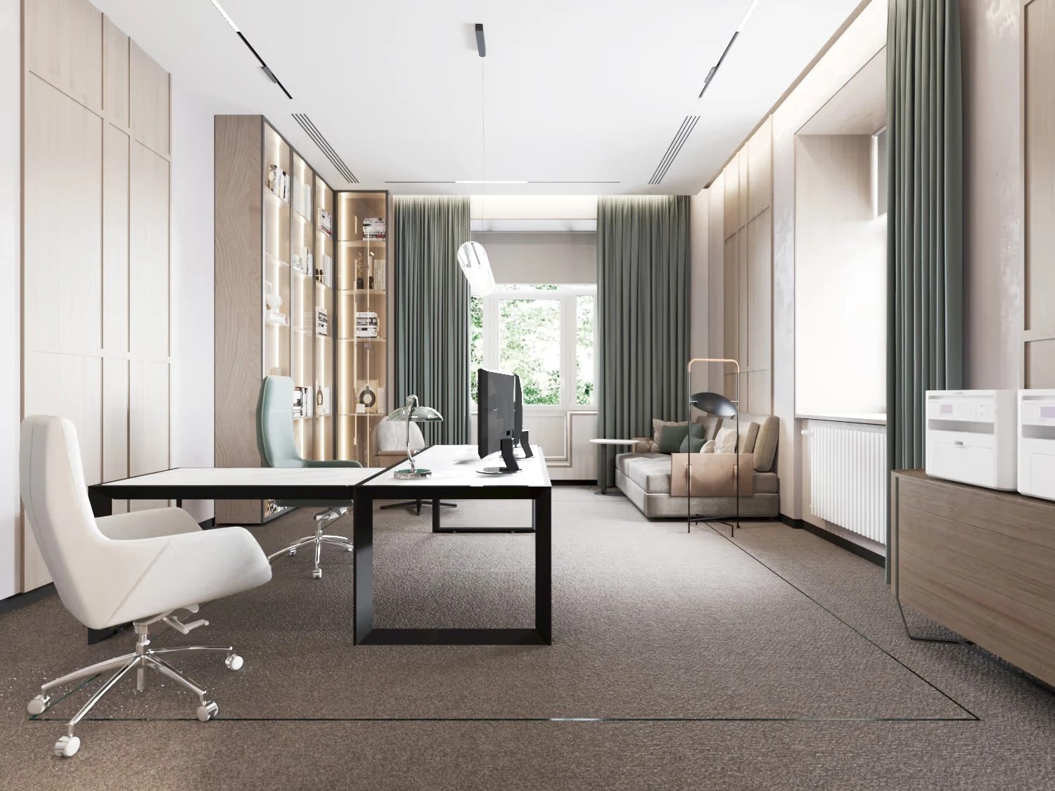 Офис крупной компании