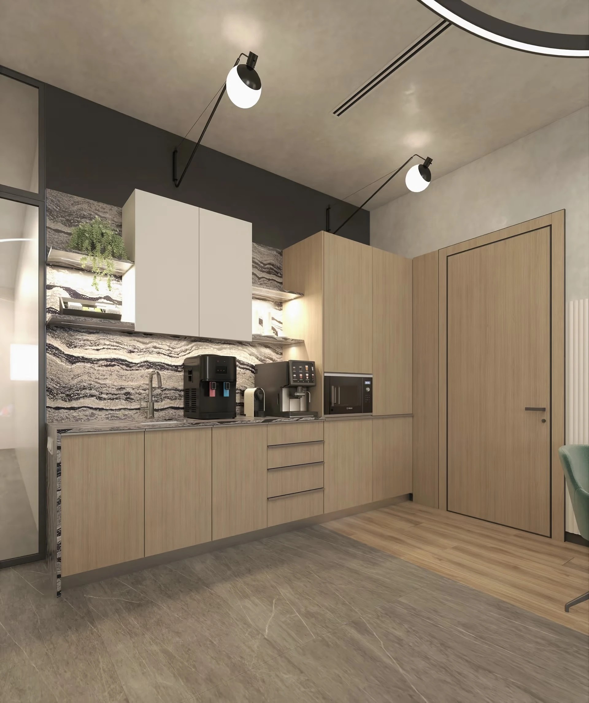 Офис крупной компании