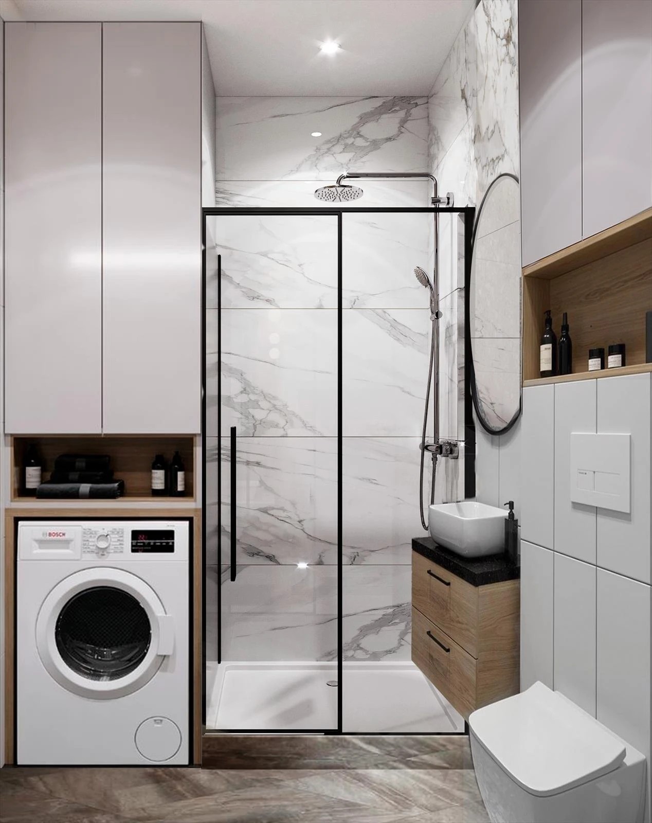 Проект однокомнатной квартиры в скандинавском стиле