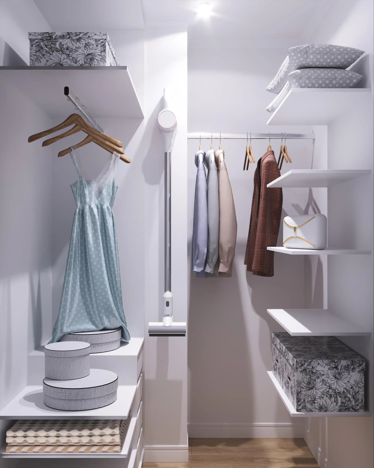 Дизайн-проект однокомнатной квартиры для молодой девушки