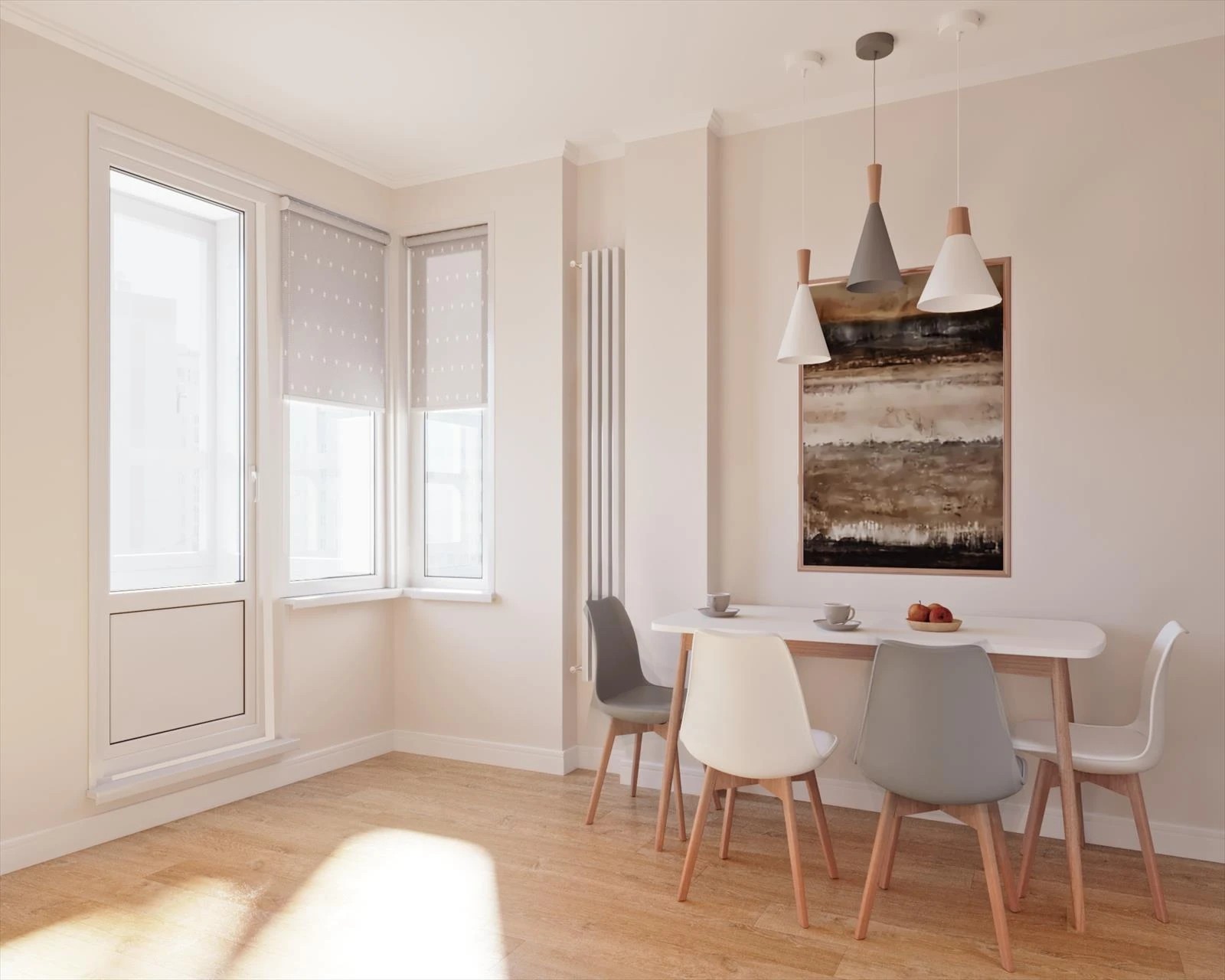 Дизайн-проект однокомнатной квартиры для молодой девушки