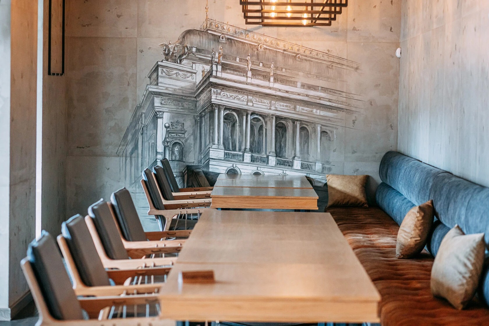 Дизайн ресторана Praha