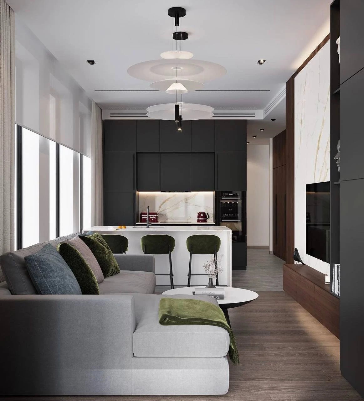 Дизайн проекты Гостиной