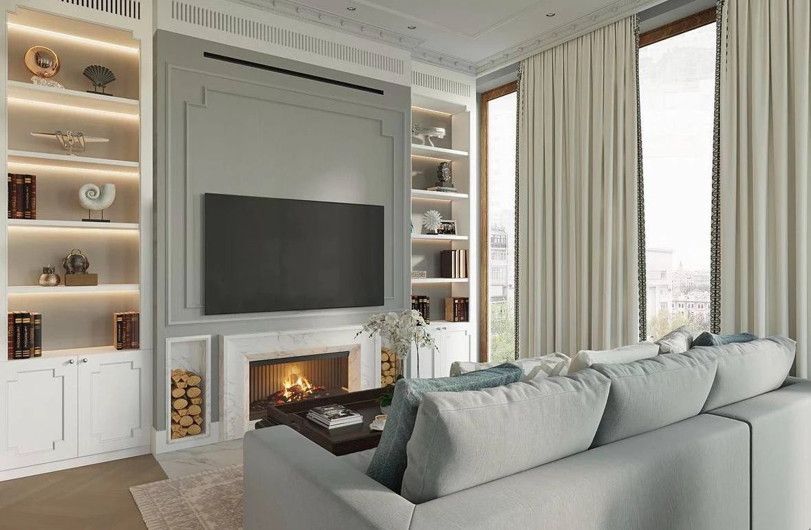 Дизайн проекты Гостиной