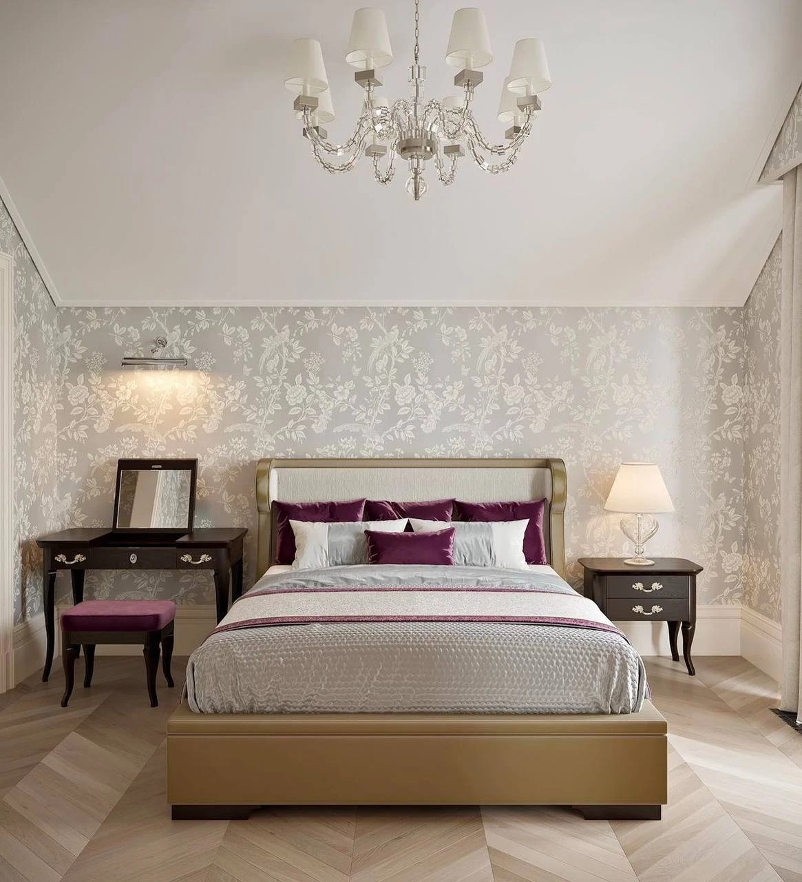 Дизайн проект Спальни