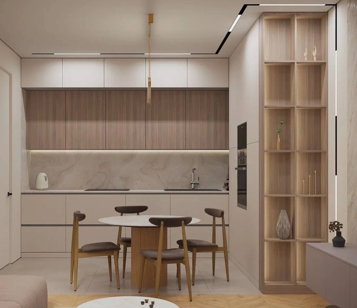 Визуализация гостиной