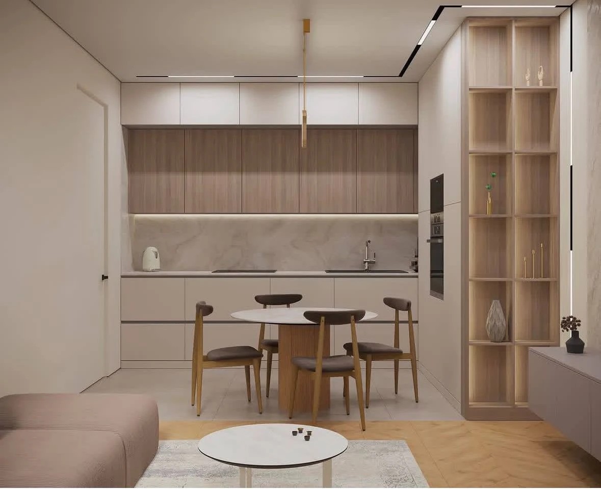 Визуализация гостиной