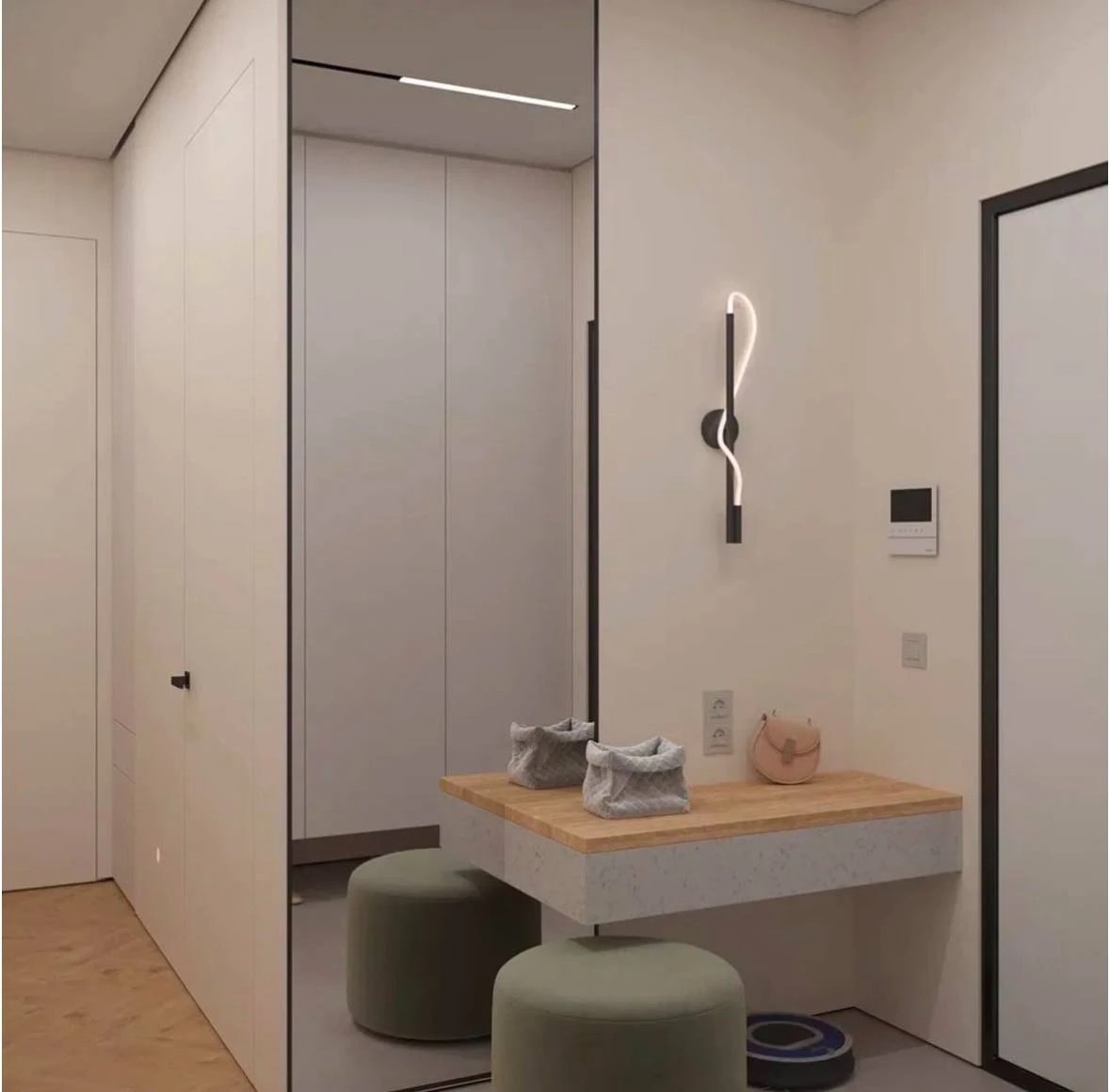 Визуализация прихожей