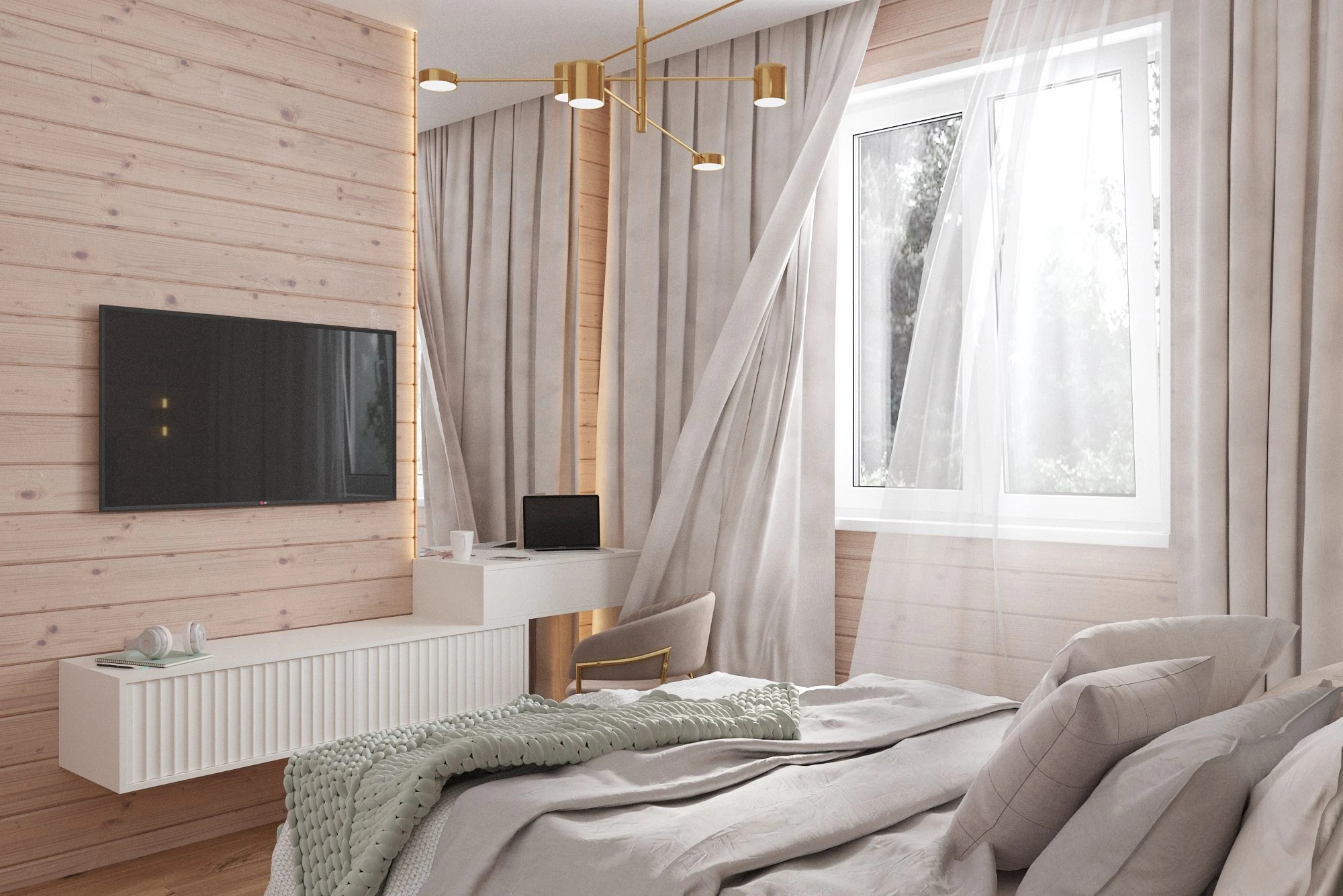 Дизайн-проект загородного дома в Ленинградской области