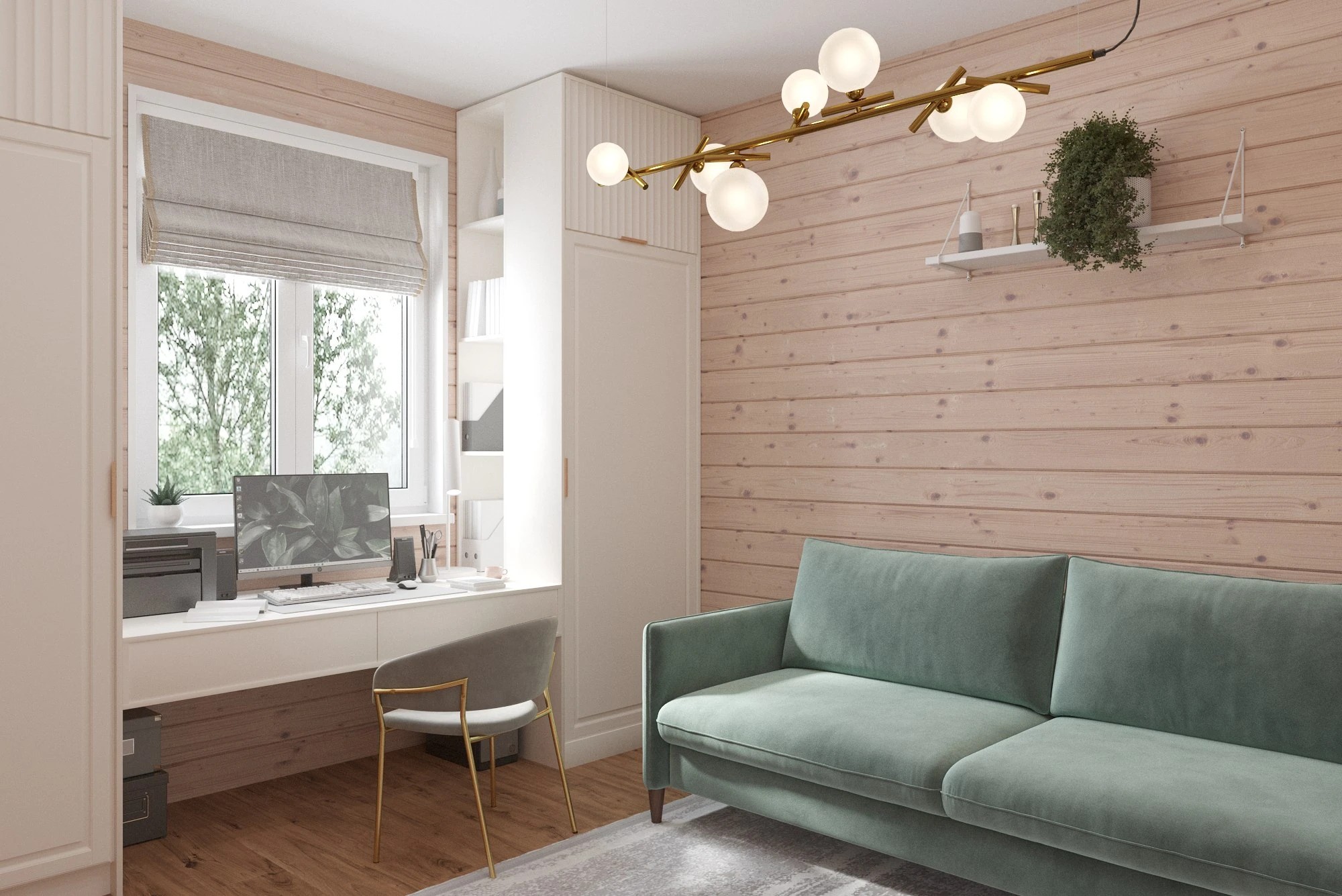 Дизайн-проект загородного дома в Ленинградской области