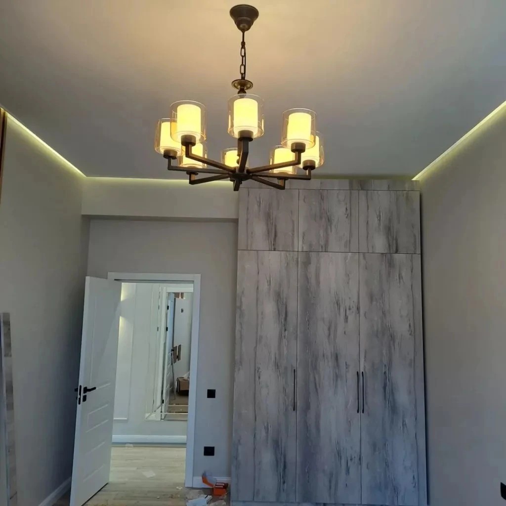 Фотоотчёт ремонта 2-к квартиры под ключ на Владимирской