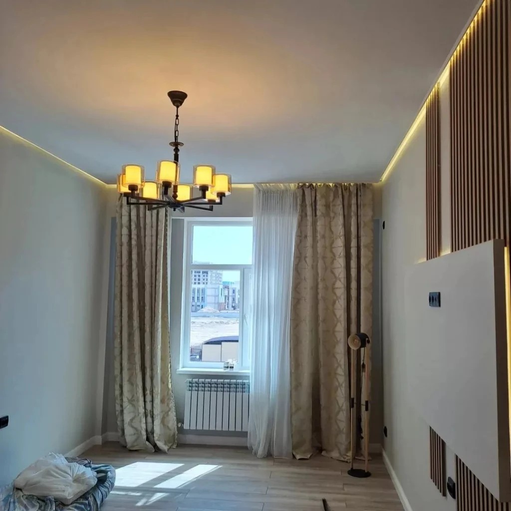 Фотоотчёт ремонта 2-к квартиры под ключ на Владимирской