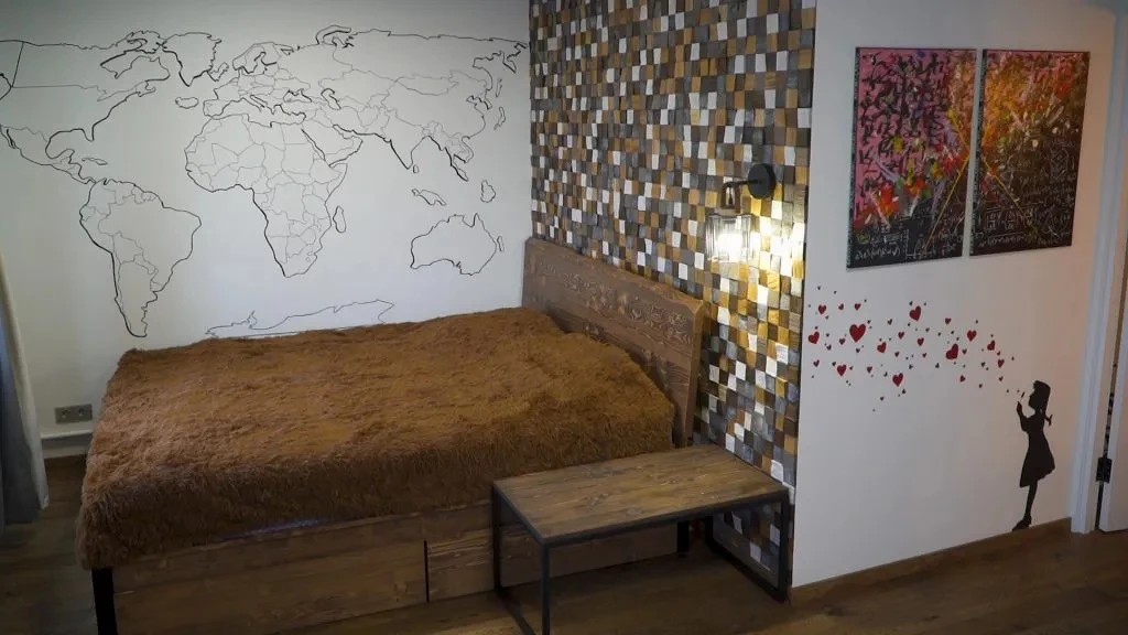 Дизайнерский ремонт 2-к квартиры в стиле ЛОФТ на Выборгском шоссе