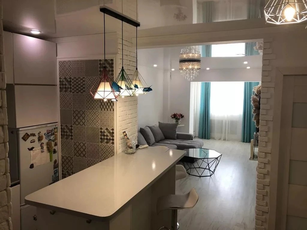 Ремонт 1-комнатной квартиры студии под ключ на Ломоносовской