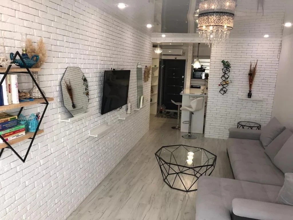 Ремонт 1-комнатной квартиры студии под ключ на Ломоносовской