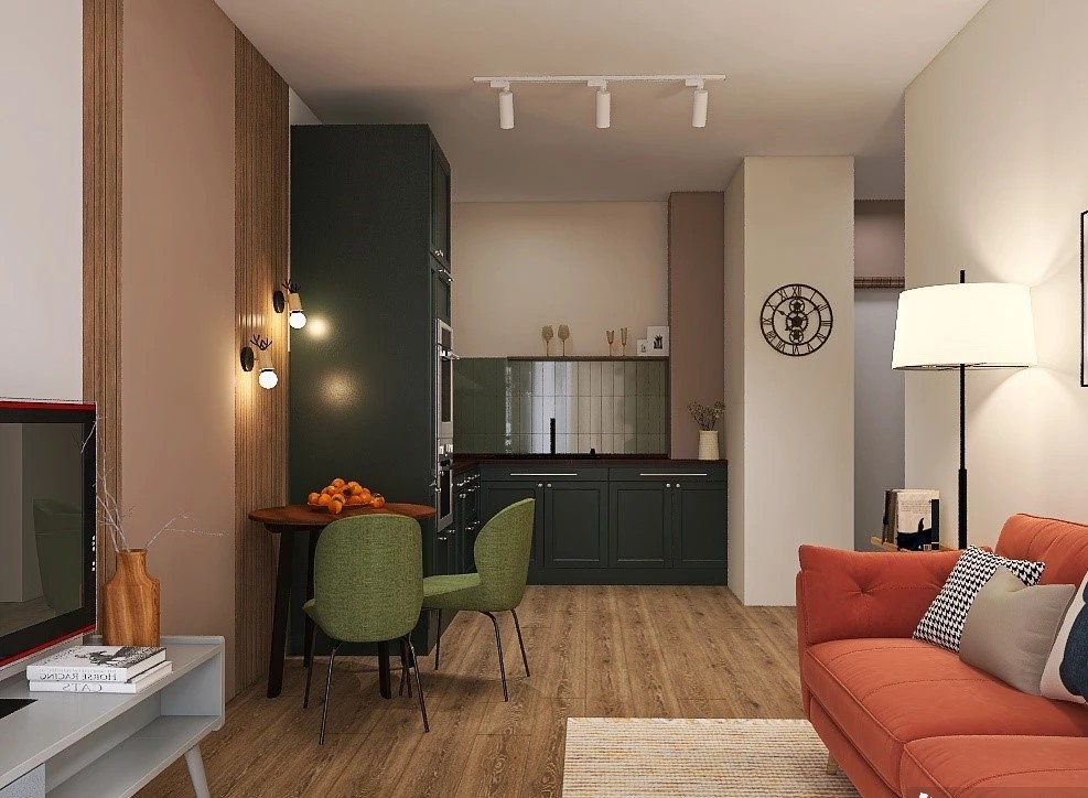 1К 38 м² ЖК ЛесАрт