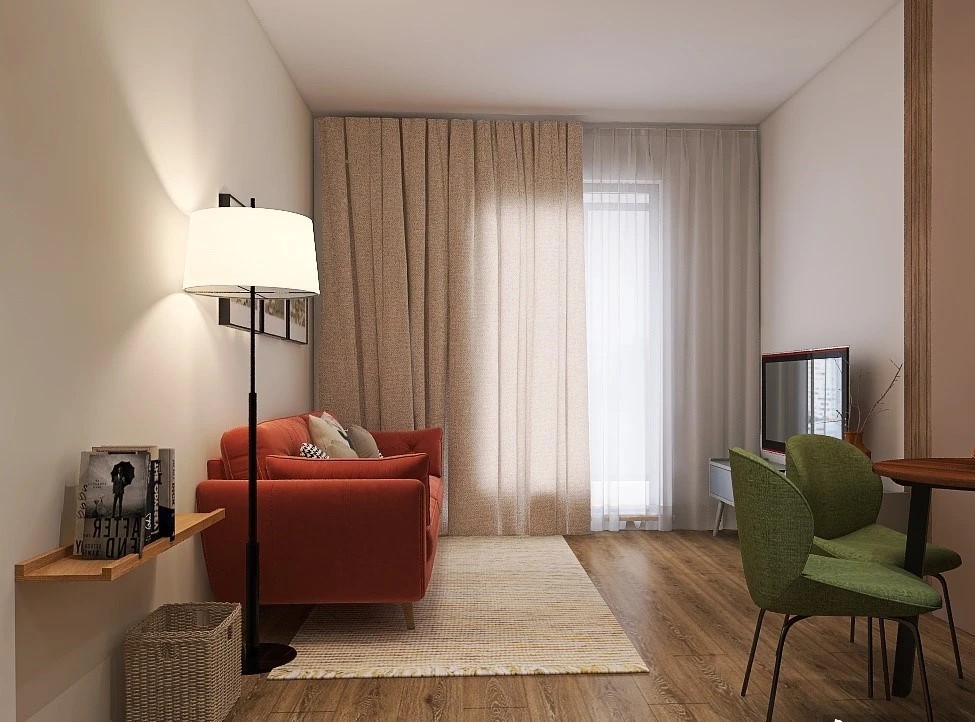 1К 38 м² ЖК ЛесАрт