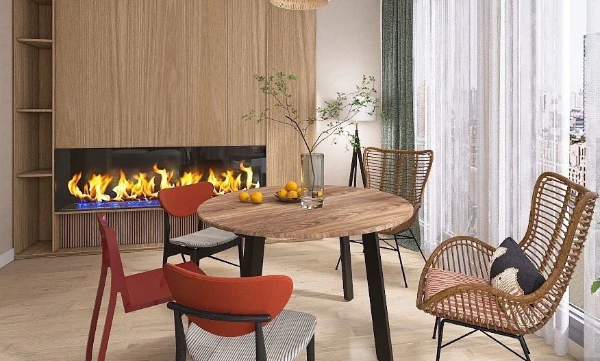 Гостиная и столовая (Петровский о.)