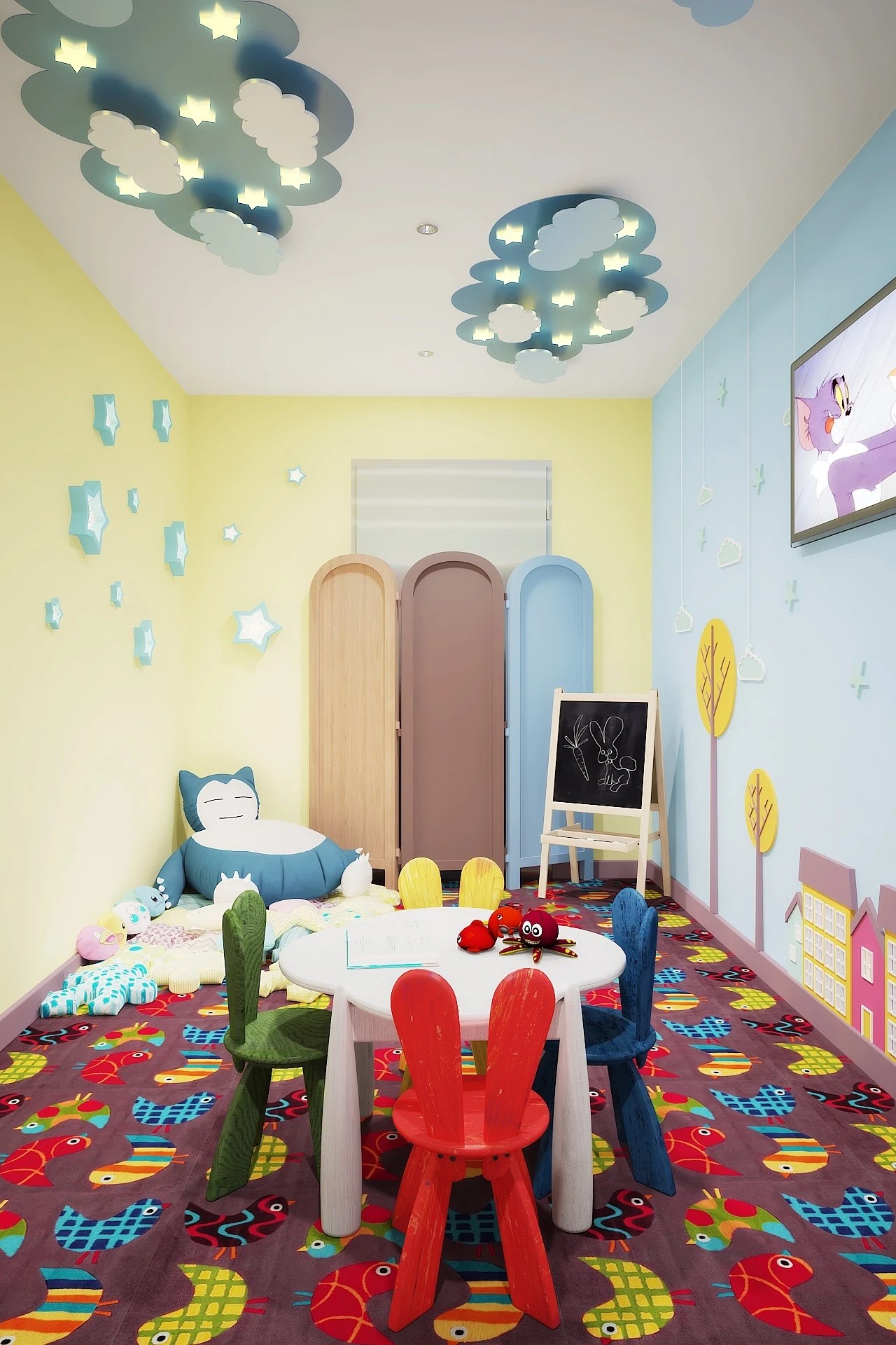 ДЕТСКАЯ КОМНАТА В РЕСТОРАНЕ МОСКВА-ПЕКИН