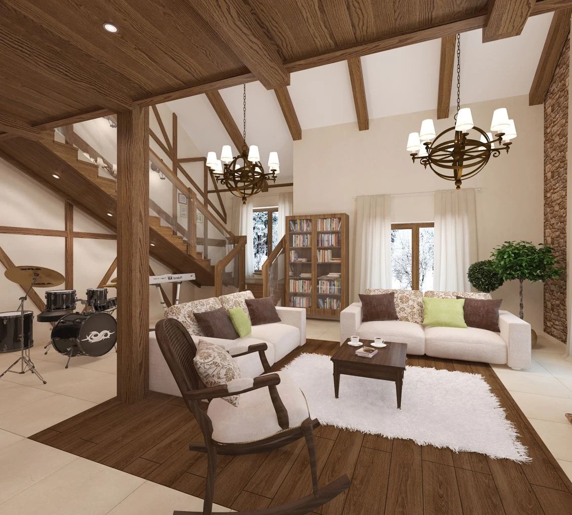 Дом в стиле Шале, 280