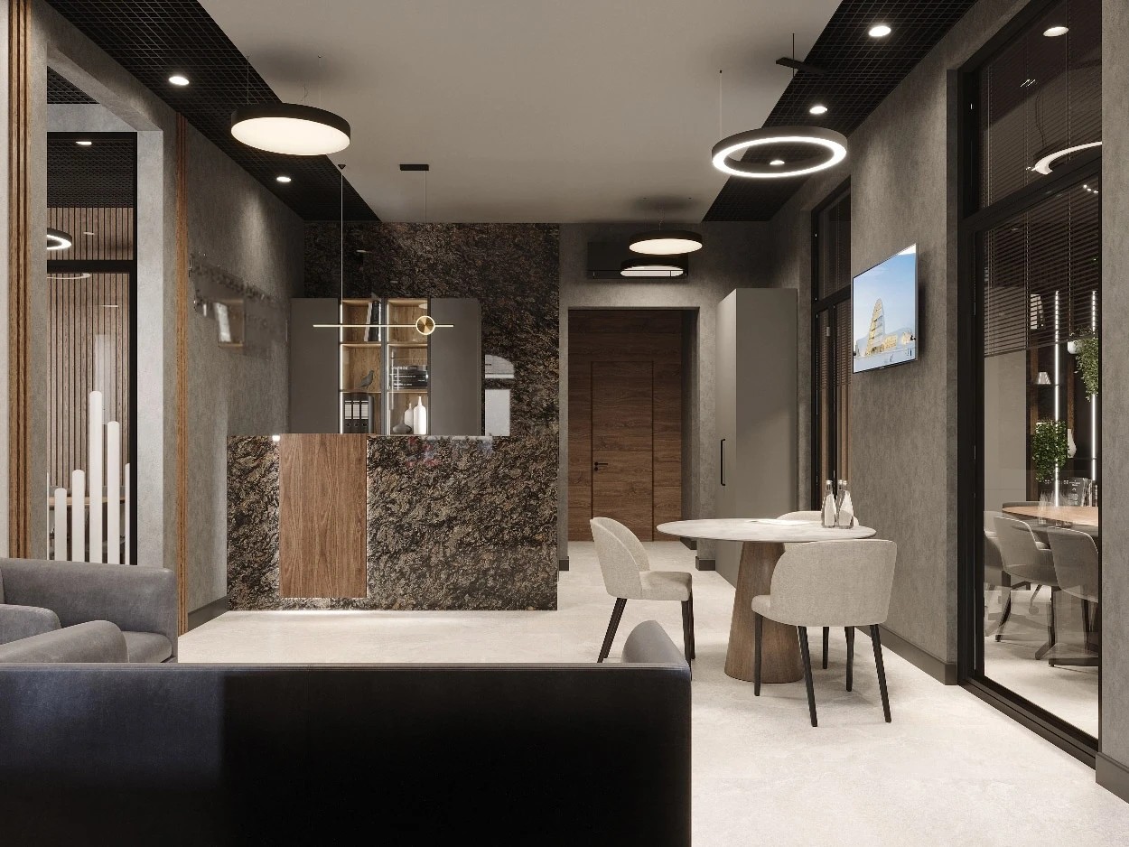 Офис - концепция интерьера