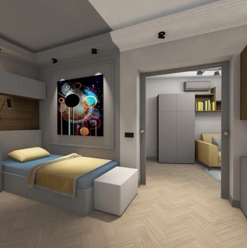 Детская комната для двух братьев