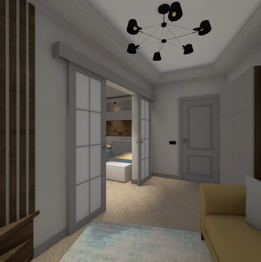 Детская комната для двух братьев