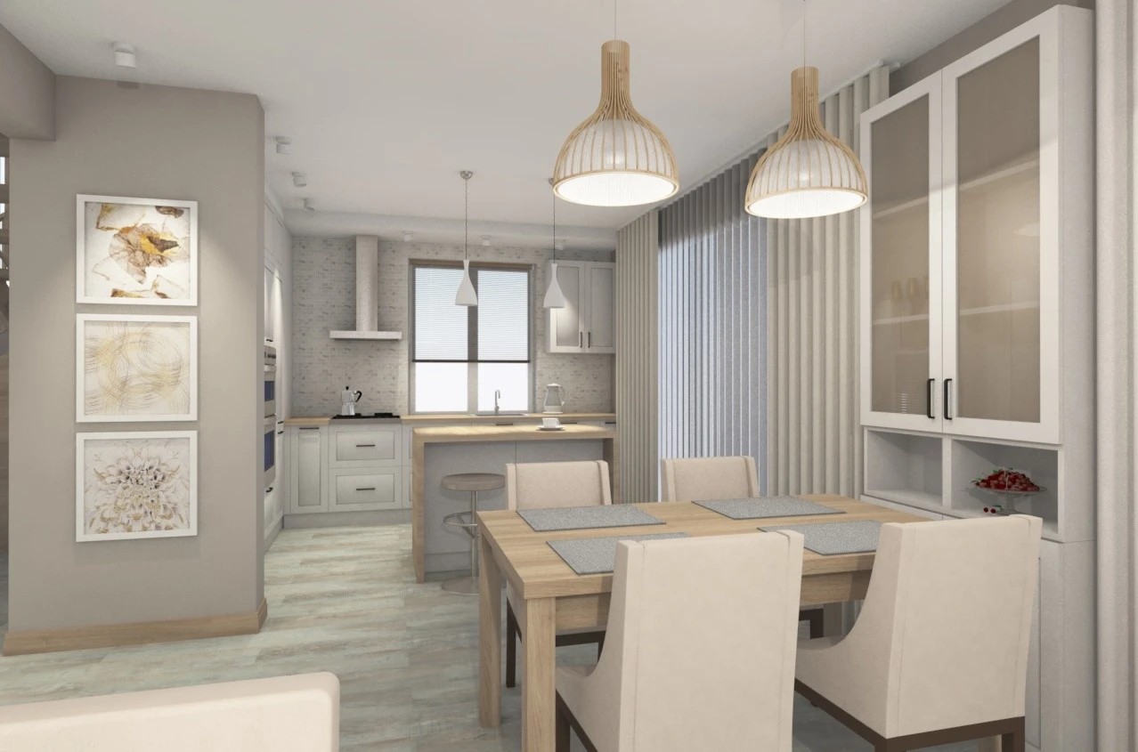 Проект первого этажа загородного дома