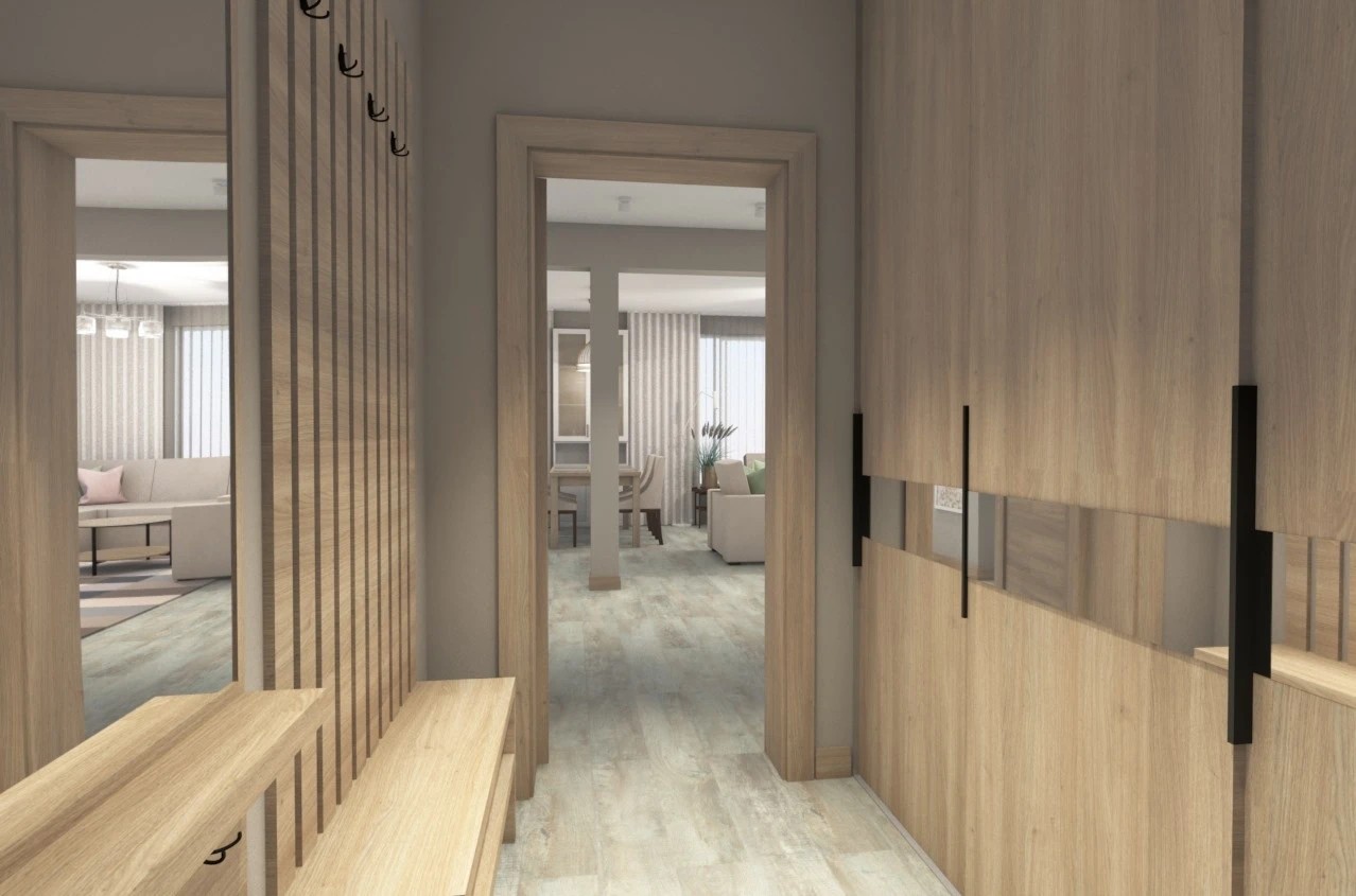 Проект первого этажа загородного дома