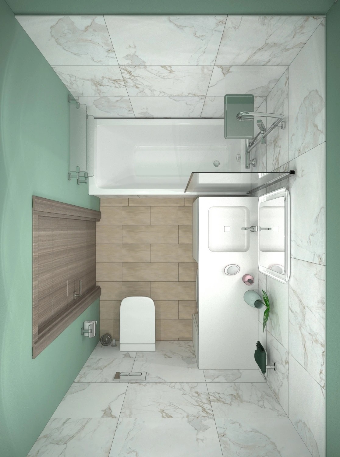 Дизайн-проект однокомнатной квартиры