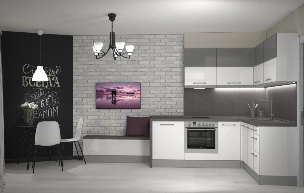 Дизайн-проект небольшой квартиры-студии