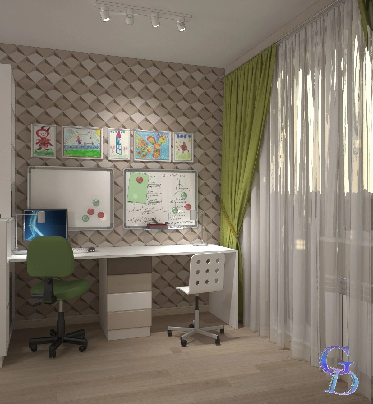 Дизайн-проект двухкомнатной квартиры