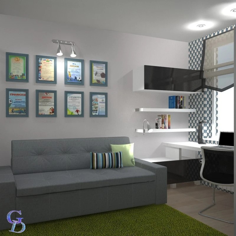 Двухкомнатная квартира для молодой семьи