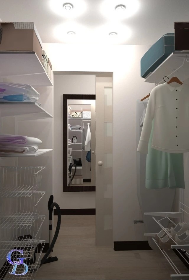 Проект двухкомнатной квартиры