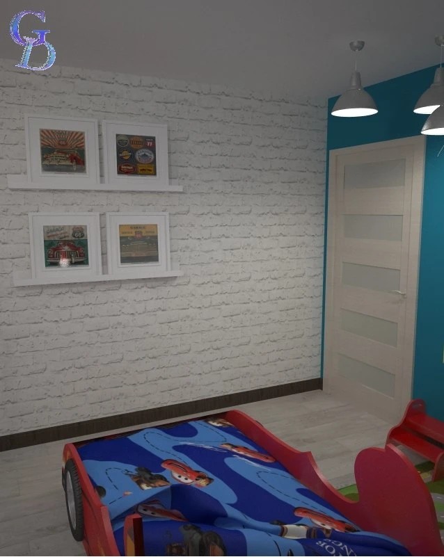 Проект двухкомнатной квартиры