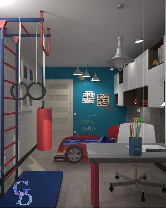 Проект двухкомнатной квартиры